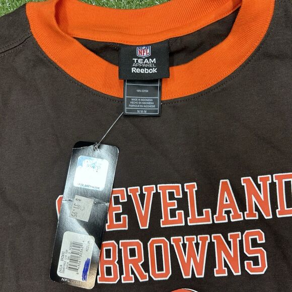 NFL Cleveland Browns Long Sleeve Tee T-Shirt Mens Size Medium NWT - Picture 7 of 7